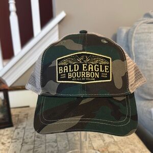 Bald Eagle Bourbon Whiskey Trucker Hat